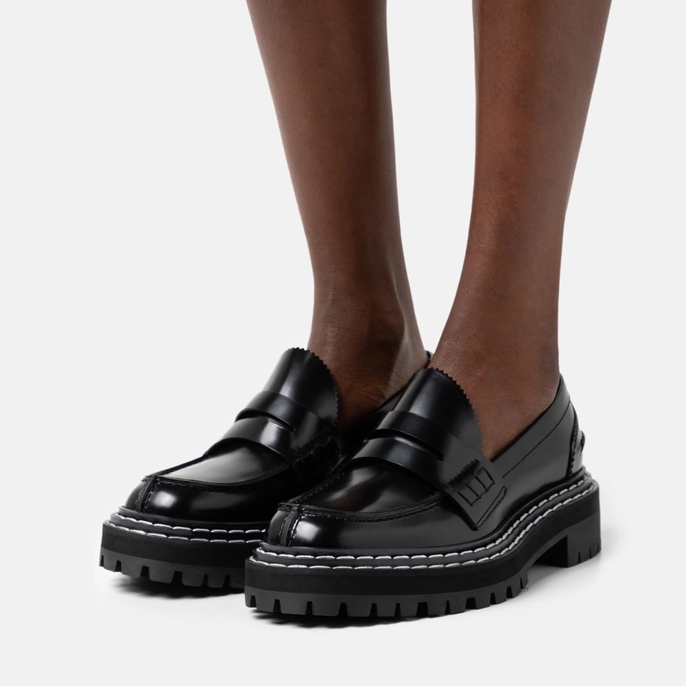 Proenza schouler lug sole loafers